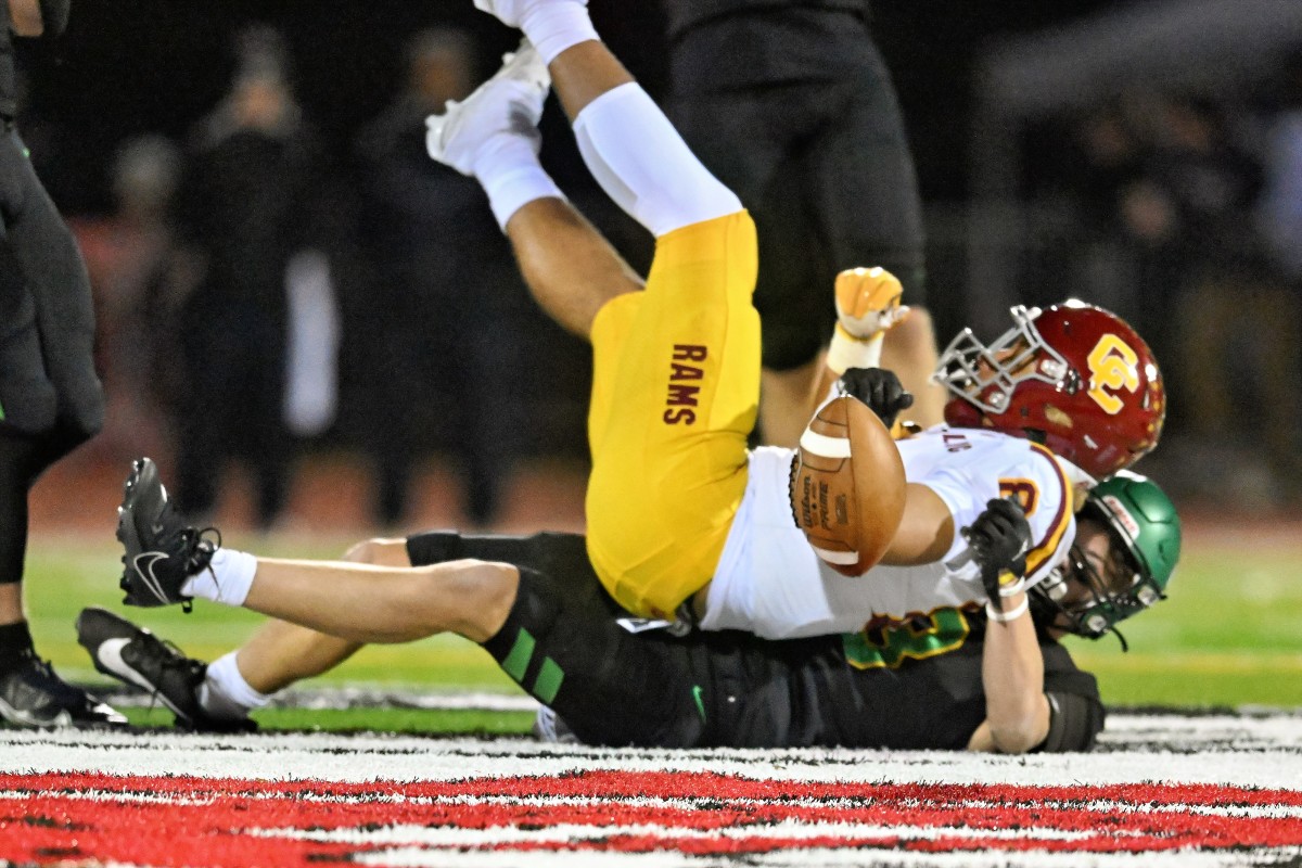 a Central Catholic West Linn 6A Oregon football semifinal November 17 2023 Leon Neuschwander 15